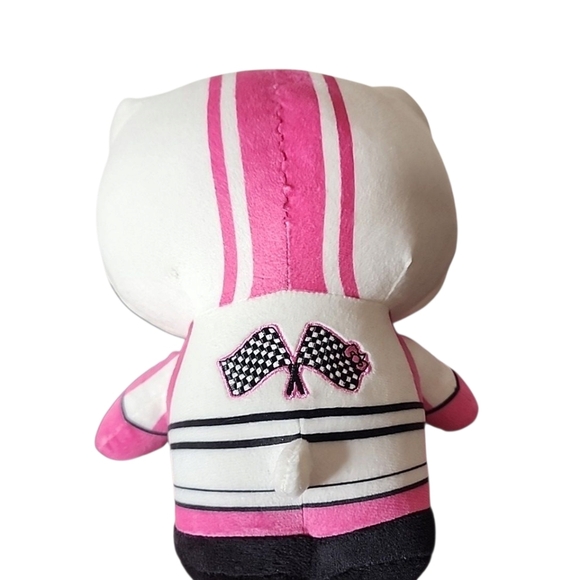 Kidrobot Sanrio Hello Kitty Tokyo Speed Racecar 15 Inch Plush - Picture 4 of 10